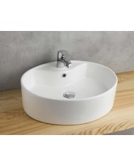 Lavabo da appoggio senza foro - Tipologia Saturno