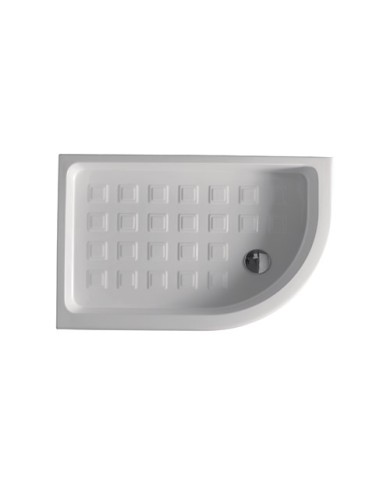 Piatto doccia semicircolare 80 x 120 DX - Serie Retrò