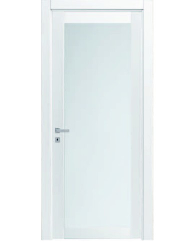 Porta - Bianco Matrix Vetro