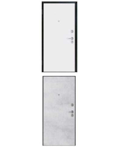 Porta blindata - Sicura Black L800 X H2000