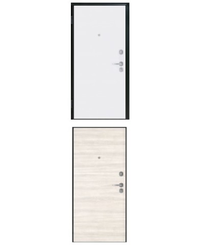 Porta blindata - Sicura Black L800 X H2000