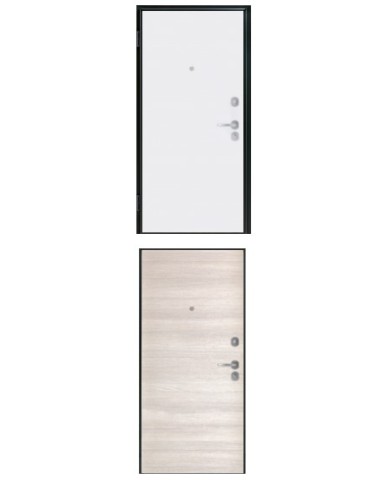 Porta blindata - Sicura Black L800 X H2000