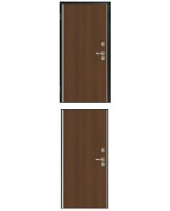 Porta blindata - Sicura Black L800 X H2000