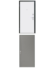 Porta blindata - Sicura Black L800 X H2000