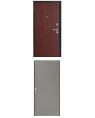 Porta blindata - Sicura Black L800 X H2000