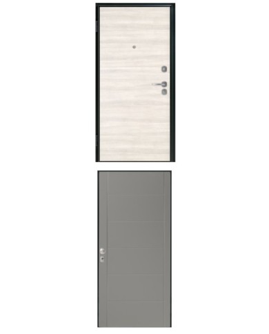 Porta blindata - Sicura Black L900 X H2000