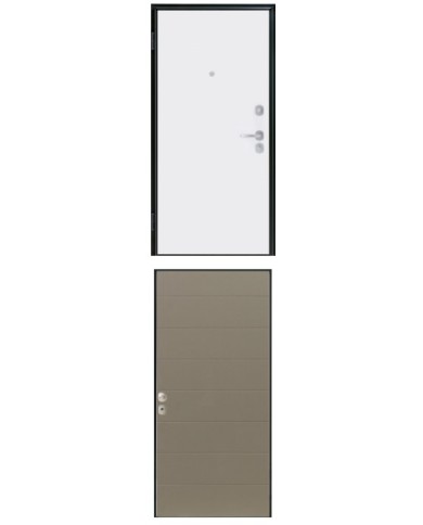 Porta blindata - Sicura Black L900 X H2000