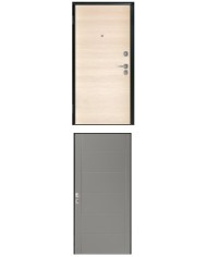 Porta blindata - Sicura Black L900 X H2000