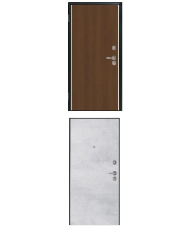 Porta blindata - Sicura Black L900 X H2000