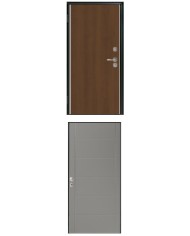 Porta blindata - Sicura Black L900 X H2000