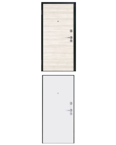 Porta blindata - Sicura Black L900 X H2000