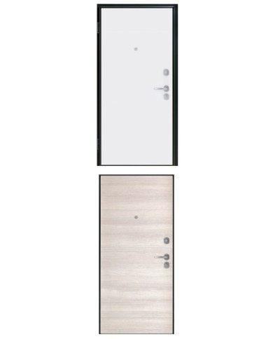 Porta blindata - Sicura Black L900 X H2000