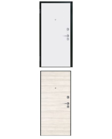 Porta blindata - Sicura Black L900 X H2000