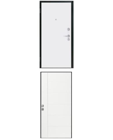 Porta blindata - Sicura Black L900 X H2000