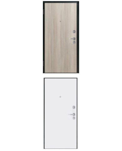 Porta blindata - Sicura Black L900 X H2000