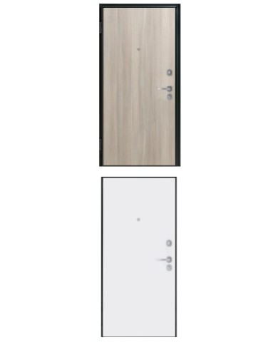 Porta blindata - Sicura Black L900 X H2000