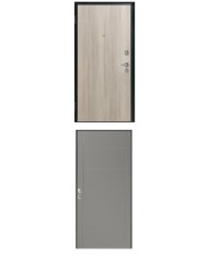 Porta blindata - Sicura Black L900 X H2000