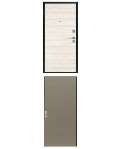 Porta blindata - Sicura Black L900 X H2100