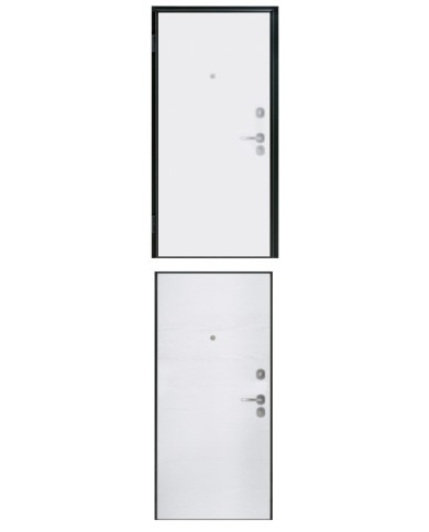 Porta blindata - Sicura Black L900 X H2100