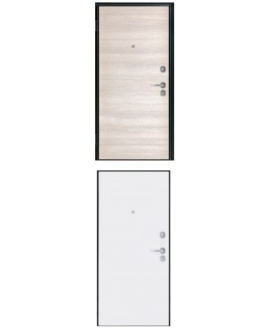 Porta blindata - Sicura Black L900 X H2100