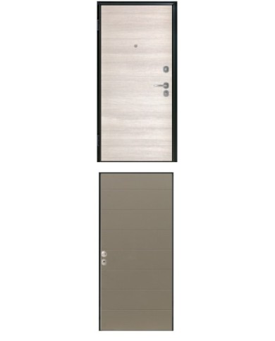 Porta blindata - Sicura Black L900 X H2100