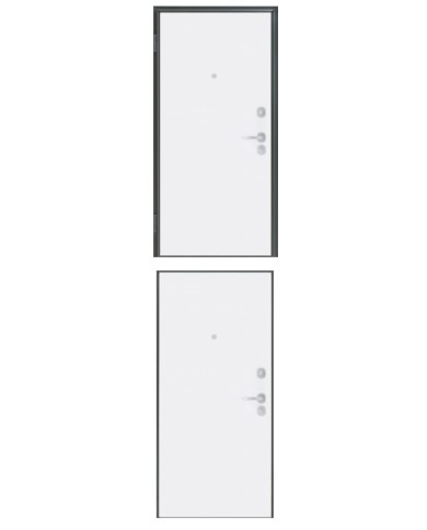 Porta blindata - Sicura Black L900 X H2100