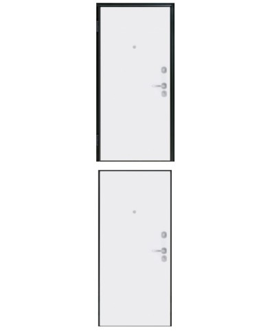 Porta blindata - Sicura Black L900 X H2100