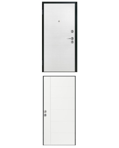 Porta blindata - Sicura Black L900 X H2100