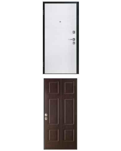 Porta blindata - Sicura Black L900 X H2100