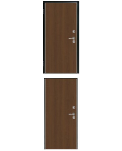 Porta blindata - Sicura Black L900 X H2200