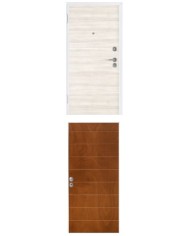 Porta blindata - Sicura White L800 X H2100 ( Apertura porta: Spinta a destra)