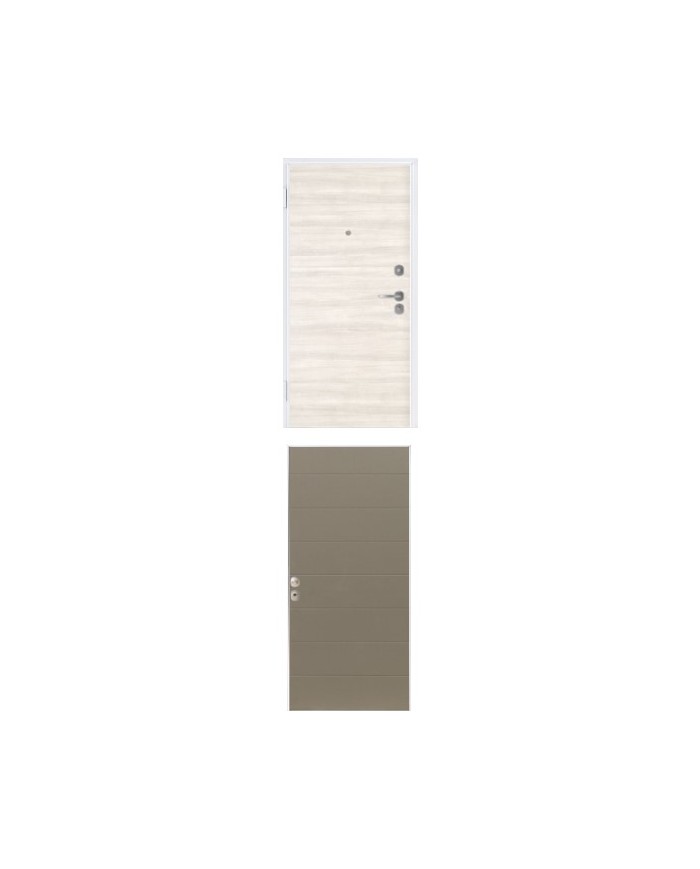 Porta blindata - Sicura White L800 X H2100 ( Apertura porta: Spinta a destra)