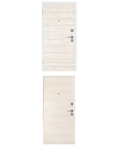 Porta blindata - Sicura White L800 X H2100 ( Apertura porta: Spinta a destra)