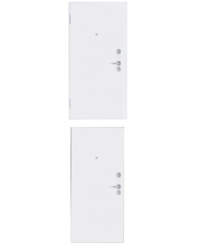 Porta blindata - Sicura White L800 X H2100 ( Apertura porta: Spinta a destra)