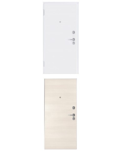 Porta blindata - Sicura White L800 X H2100 ( Apertura porta: Spinta a destra)