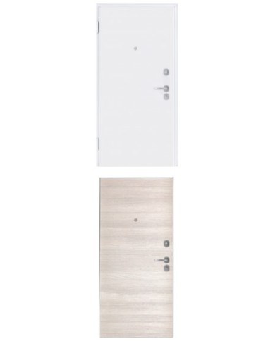 Porta blindata - Sicura White L800 X H2100 ( Apertura porta: Spinta a destra)