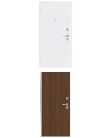 Porta blindata - Sicura White L800 X H2100 ( Apertura porta: Spinta a destra)