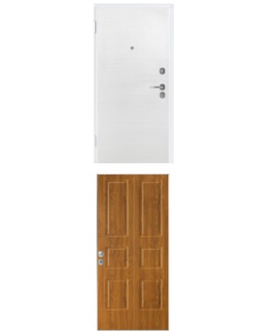 Porta blindata - Sicura White L800 X H2100 ( Apertura porta: Spinta a destra)