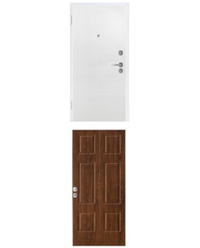 Porta blindata - Sicura White L800 X H2100 ( Apertura porta: Spinta a destra)