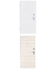 Porta blindata - Sicura White L800 X H2100 ( Apertura porta: Spinta a destra)