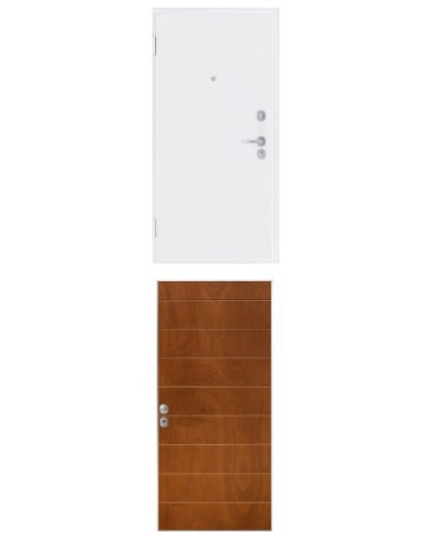 Porta blindata - Sicura White L800 X H2100 ( Apertura porta: Spinta a destra)