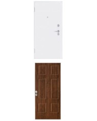 Porta blindata - Sicura White L800 X H2100 ( Apertura porta: Spinta a destra)