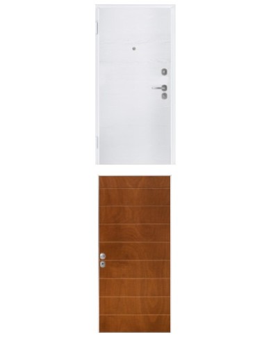 Porta blindata - Sicura White L800 X H2100 ( Apertura porta: Spinta a destra)