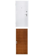 Porta blindata - Sicura White L800 X H2100 ( Apertura porta: Spinta a destra)