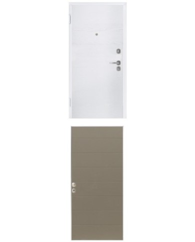 Porta blindata - Sicura White L800 X H2100 ( Apertura porta: Spinta a destra)