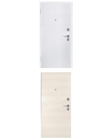 Porta blindata - Sicura White L800 X H2100 ( Apertura porta: Spinta a destra)