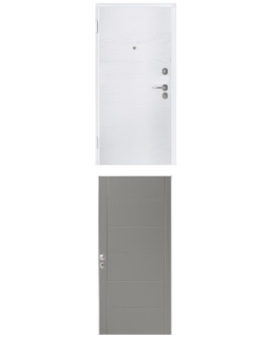 Porta blindata - Sicura White L800 X H2100 ( Apertura porta: Spinta a destra)