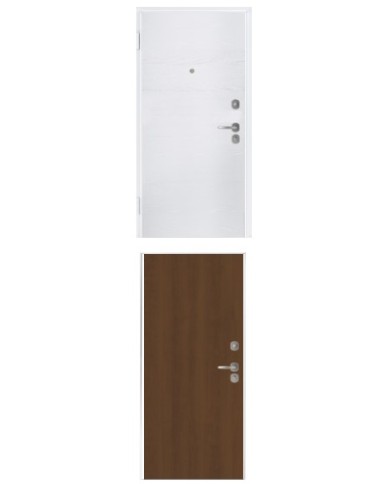 Porta blindata - Sicura White L800 X H2100 ( Apertura porta: Spinta a destra)