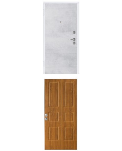 Porta blindata - Sicura White L800 X H2100 ( Apertura porta: Spinta a destra)