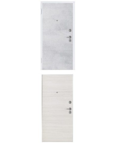 Porta blindata - Sicura White L800 X H2100 ( Apertura porta: Spinta a destra)